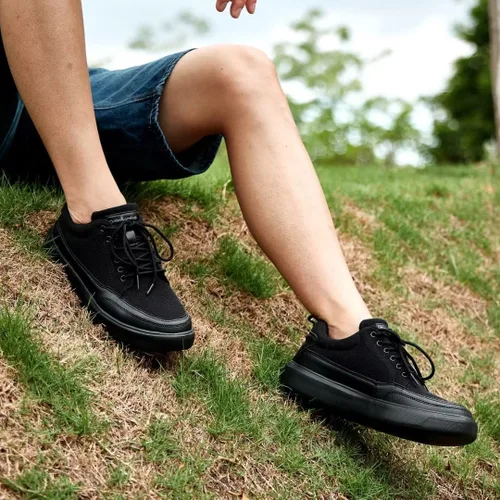 Vista 7 de Men's Orthopedic Fashion Sneakers for Plantar Fasciitis Casual Supportive Cushioned Walking Shoes for Flat Feet and High Arch, Comfortable Arch