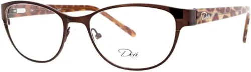 Vista 5 de Gafas DEA de ajuste extendido y moda para mujer, solo marcos, listas para RX