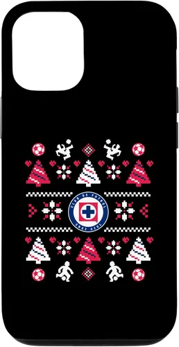 Vista 4 de iPhone XR Deportivo Cruz Azul - Funda navideña