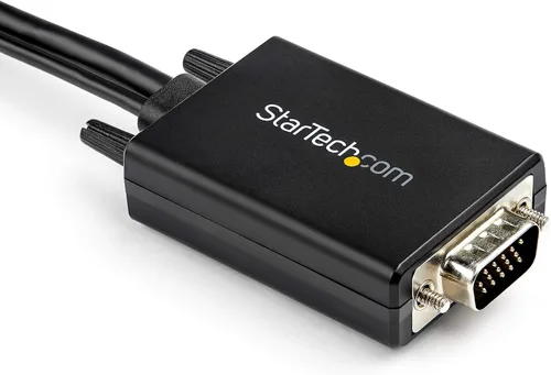 Vista 3 de StarTech - Cable convertidor VGA a HDMI de 6 pies (6.6 ft), audio USB (VGA2HDMM2M)