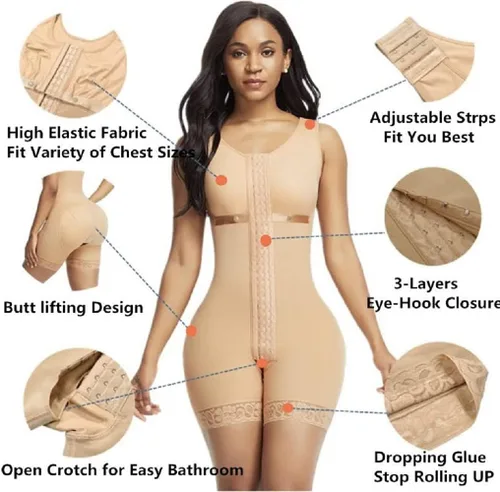 Vista 4 de Faja Colombiana Prenda de Compresión Faja ColombianaFaja Modeladora Adelgazante (posparto y posquirúrgico)