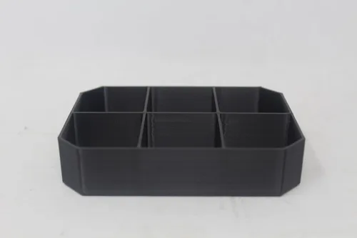 Vista 3 de Se adapta a la bandeja organizadora Dewalt TSTAK pequeña color negro con 6 compartimentos