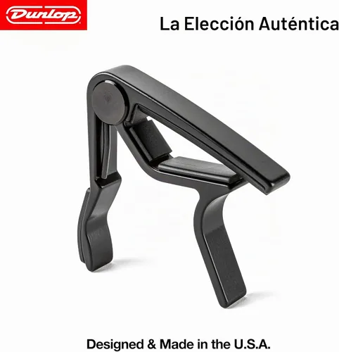 Vista 4 de Ceja de guitarra Jim Dunlop 83_52553 , Negro