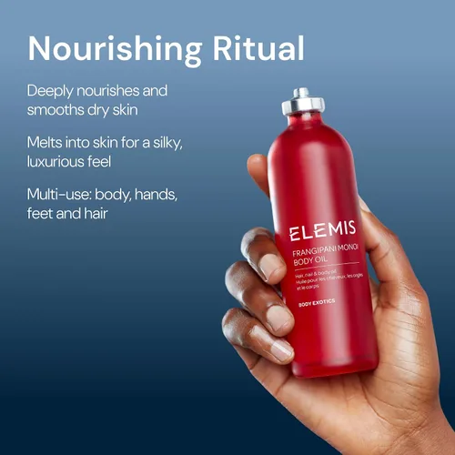 Vista 2 de ELEMIS Frangipani Monoi aceite para cuerpo - El cabello, uñas y aceite corporal
