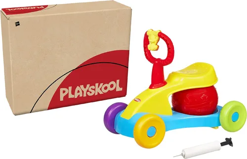 Vista 2 de Playskool Bounce and Ride - Juguete activo para niños de 12 meses en adelante con modo estacionario, música y sonidos (exclusivo de Amazon)