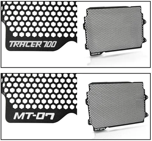 Vista 7 de Protector de rejilla de radiador para Ya&maha Tracer 7 GT MT07 cubierta de rejilla de radiador Tanque de agua Protección de radiador TRACER700 2016