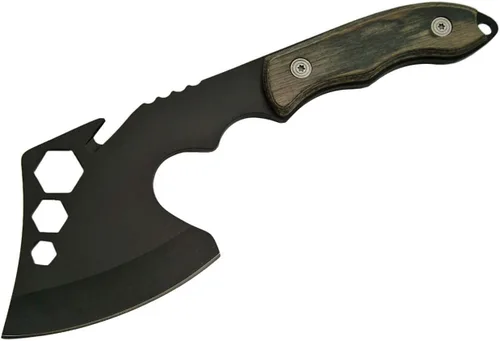 Vista 2 de Rite Edge Cuchillo de desollar de acero inoxidable con hacha