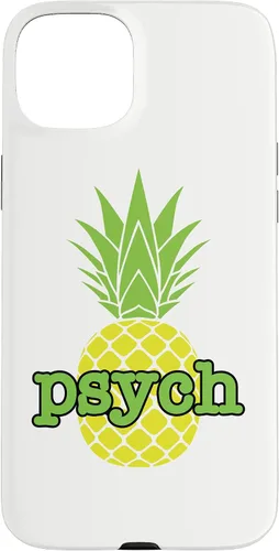 Vista 9 de Funda blanca para iPhone 16 Psych Pineapple Fruit
