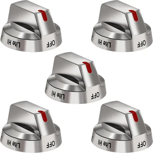 Vista 7 de DG64-00473A - Pomos de estufa de gas mejorados compatibles con perillas de estufa Samsung Nx58f5700ws Nx58h5600ss Nx58h5650ws Nx58j7750ss (1 unidad)