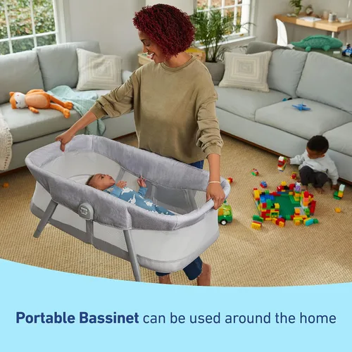 Vista 4 de Graco® DreamMore™ 2 en 1 moisés portátil, Bella
