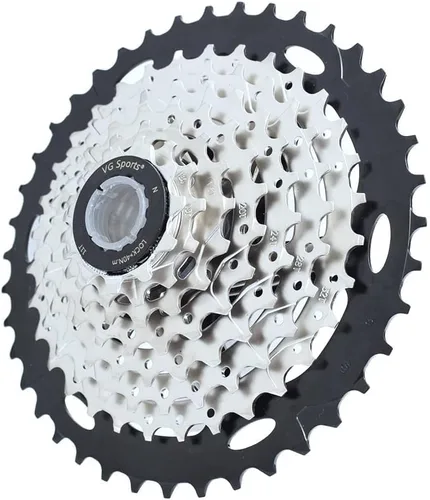 Vista 8 de VG SPORTS 8 Speed Cassette 11-25T/11-28T/11-32T/11-36T/11-40T/11-42T for Road Bike/MTB Cassette, Bike Cassette Compatible with Shimano/Sram