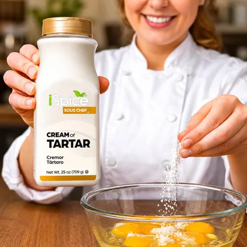 Vista 7 de iSpice Tarro a granel Cream of Tartar en polvo - 25 oz