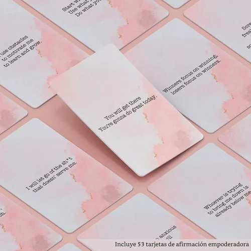 Vista 5 de shoprotik Tarjetas de afirmación Badass - Tarjetas motivacionales e inspiradoras diarias para mujeres