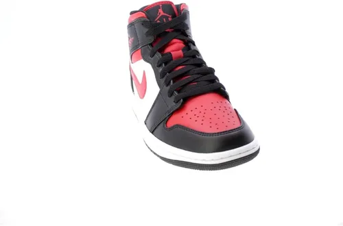 Vista 2 de Big Kid's Jordan 1 Mid WhiteArctic Orange-Black (554725 133)