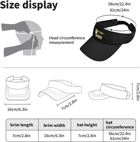 Vista 4 de Sun Visor My Squad Calls me Nana Hats, Sun Visor Hats for Adult Baseball Hat Trendy Sun Visor