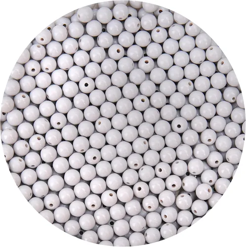 Vista 55 de BONNY BOXX 2000 piezas 4 mm cuentas redondas de acrílico de zafiro suave, bolas de plástico de chicle de burbujas, cuentas gruesas de bolas