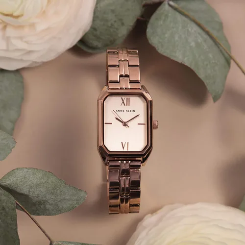 Vista 4 de Anne Klein - Reloj de pulsera para mujer, Rose gold