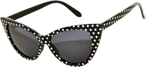Vista 41 de OWL Gafas de sol Cateye para mujer, diseño retro clásico vintage con alas altas