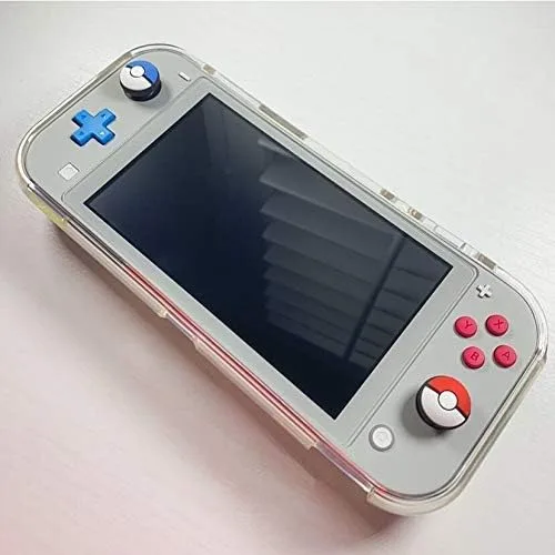 Vista 6 de FUNLAB Juego de empuñaduras para el pulgar compatibles con consola Nintendo SwitchOLEDLite, tapas analógicas de silicona para controladores