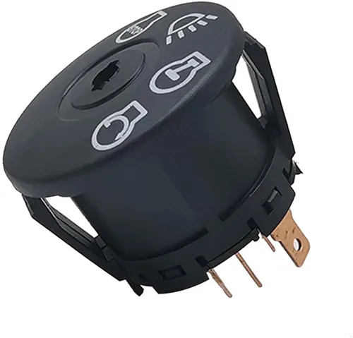 Vista 5 de Interruptor de encendido de arranque con llave de 4 posiciones 7 terminales funciona con Cub Cadet, Husqvarna, John Deere, MTD cortacésped reemplazar