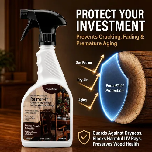 Vista 5 de ForceField Restore-It - Esmalte de muebles para madera fina