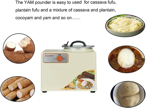 Vista 2 de Máquina para golpear ñame, para hervir ñame y para golpear el ñame, FuFuFu de yuca, FuFu de plátano y una mezcla de yuca sin esfuerzo, capacidad
