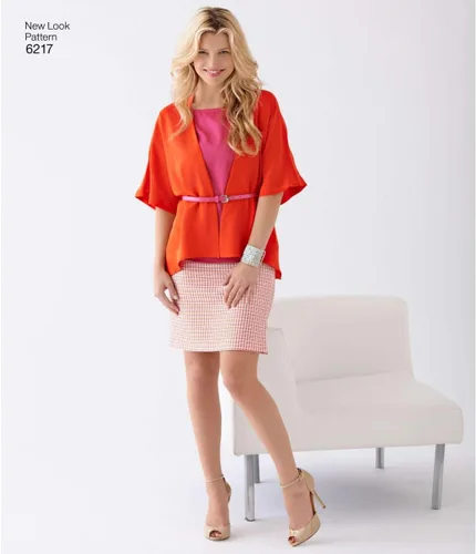 Vista 5 de Simplicity Patrones creativos New Look 6217 Misses' Separates, A (10-12-14-16-18-20-22)