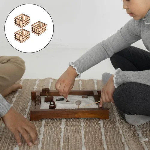 Vista 7 de Toyvian - Mini cesta de almacenamiento, 3 unidades, 1:12, juego de cestas en miniatura para casa de muñecas Tiny Woven Organizer for DIY Projects