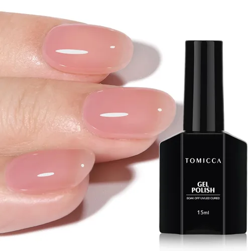 Vista 18 de TOMICCA Esmalte de uñas de gel marrón café, 0.5 onzas líquidas, esmalte de uñas de secado con LED UV para arte de uñas, manicura en casa, otoño e