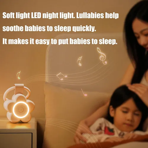 Vista 3 de Máquinas de sonido portátiles para bebés con temporizadores de ruido blanco calmante Ayuda para dormir para cochecitos de viaje 3.150x3.150x1.299 in