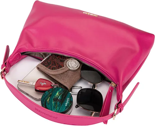 Vista 7 de Montana West Lindos bolsos de hombro para mujer, mini monederos de cuero y bolsos de mano