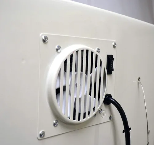 Vista 5 de Mr. Heater - Calentador de gas natural de llama azul de 30,000 BTU con kit de accesorios para soplador