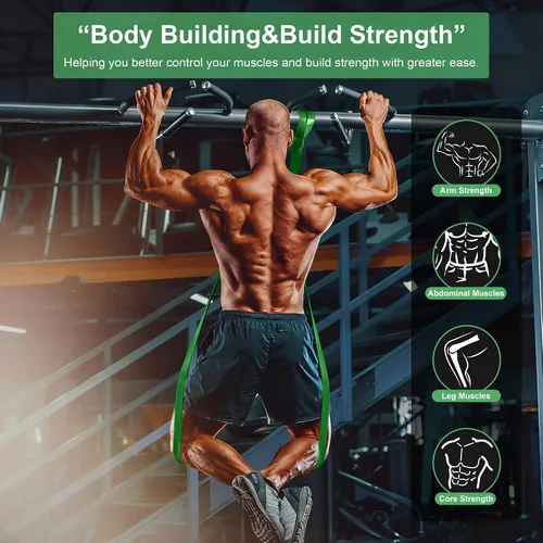 Vista 8 de Resistance Bands,Exercise Bands,Workout Bands,Resistance Bands Set for Legs,Pull Up Bands,Stretch Bands for Exercise,Muscle Training, Physical