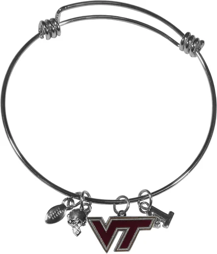Vista 14 de Siskiyou Sports NCAA unisex-adult Charm Bangle Bracelet