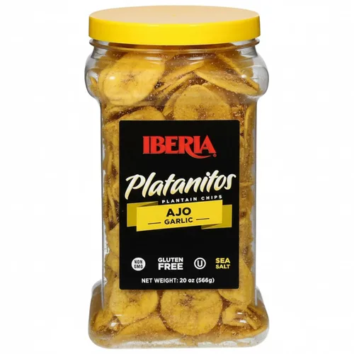 Vista 13 de Iberia Saladito - Plátanos fritos ligeramente salados, 20 onzas