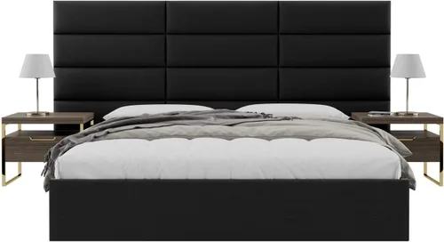 Vista 114 de Vänt - Paneles tapizados de cabecera para montar en la pared, diseño Elizabeth, 120 x 46 pulgadas, configuración de 16 paneles individuales