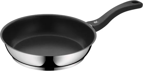 Vista 12 de WMF Devil - Sartén para lavado a mano, con revestimiento de teflón, platino, 7.9 in de diámetro, acero inoxidable Cromargan, apto para inducción