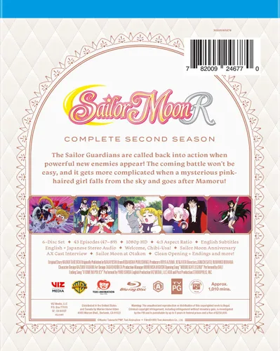Vista 3 de Sailor Moon R: The Complete Second Season (BD) [Blu-ray]