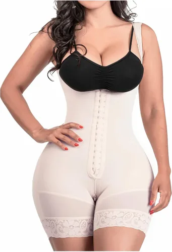 Vista 2 de BE SHAPY 401-211 Faja poscirugía etapa 2 + conjunto de pijama para mujer