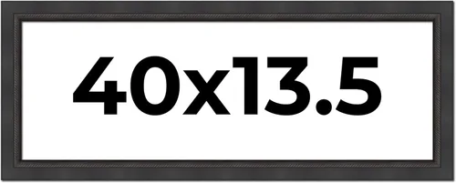 Vista 272 de Poster Palooza Marco de 5 x 5 pulgadas, color negro, cuerda biselada, marco de madera maciza, ancho de moldeo de 2 pulgadas, con plexiglás acrílico