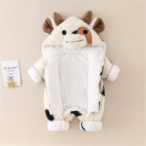 Vista 3 de Disfraz de Halloween para niños y niñas de dibujos animados, dinosauriolangosta para niños, disfraz de cosplay de animales para la nieve