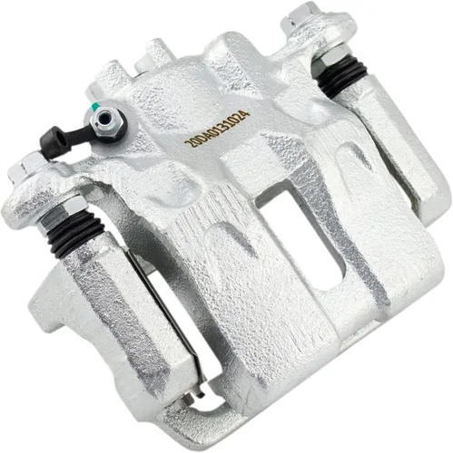 Vista 9 de TRQ Kit de pastillas de freno trasero y rotor, pinza de freno, kit químico, pastillas de freno, rotor de freno de cerámica premium recubierto G