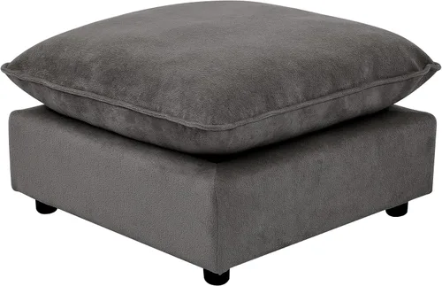 Vista 47 de Iroomy Oversized Modular Sectional Sofa, Chenille Cloud Couch, Deep Comfy Seat, 4-Seater Sofas, Couches, Living Room, Beige