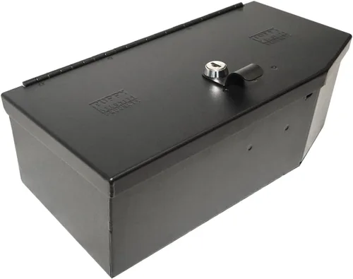 Vista 2 de Tuffy Productos de Seguridad - Caja de Seguridad Compacto Bajo el Asiento para Jeep Gladiator 2020-2023 Pry-Guard® locking system, 10-tumbler