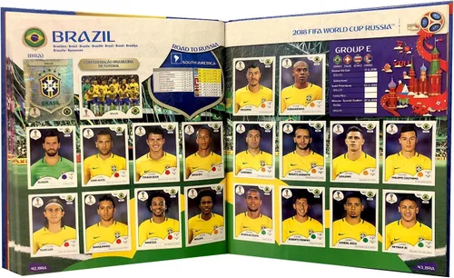 Vista 3 de Panini Copa del Mundo Rusia 2018, álbum de tapa dura 100% completo (pegado)