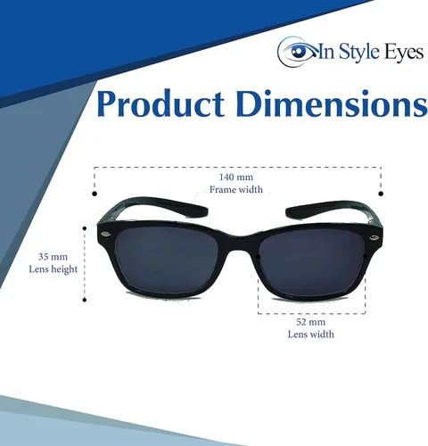 Vista 4 de In Style Eyes Rubber Neckin - Gafas de sol de lectura clásicas para colgar en el cuello, montura completa, marco de acetato ligero, no polarizadas