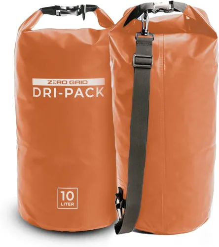 Vista 12 de Zero Grid Bolsa seca impermeable – La bolsa de secado flotante se mantiene seca tamaños de 10L/20L/30L/40L para mochileros, kayak, canotaje