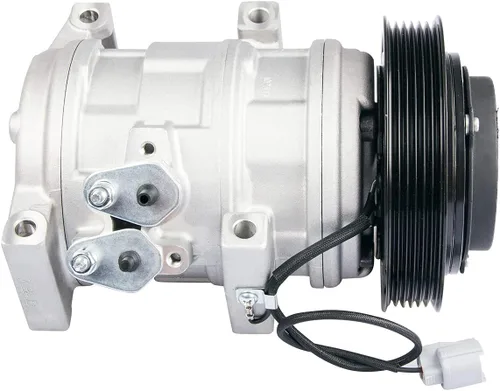 Vista 3 de Compresor de CA con compresor de aire acondicionado de embrague compatible con Honda Odyssey 2005-2007, Pilot 2005-2008, Ridgeline 2006-2008, Acura