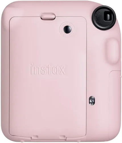 Vista 4 de FUJIFILM Instax Mini 12 - Cámara de película instantánea Color rosa floreciente, paquete que incluye película instantánea Instax Mini 40 Blossom