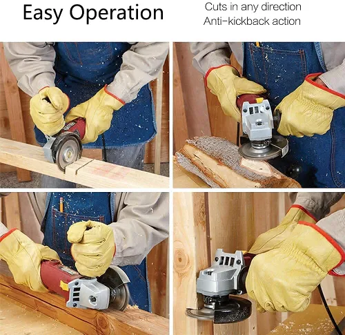 Vista 4 de Disco de motosierra/removedor de tocones/amoladora de tocones/disco de tallado de madera para amoladora angular de 4 o 4 a 1/2 pulgadas, cenador